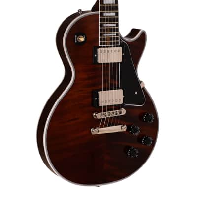 Gibson Custom Shop Les Paul Custom Figured Root Beer Gloss w/Zebra Custombuckers (Serial #CS601931) image 1