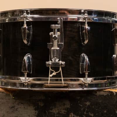 Yamaha 6.5x13 Musashi Oak Transparent Black Snare Drum image 3