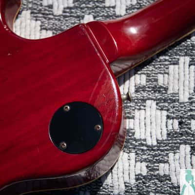 1981 Tokai Love Rock LS120 Vintage Burst - Killer Flame Top Guitar w Nitro Finish & Pro Set Up w Perfect Frets/Action/Intonation! image 18