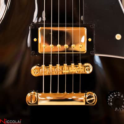 Epiphone Les Paul Custom, Ebony image 5