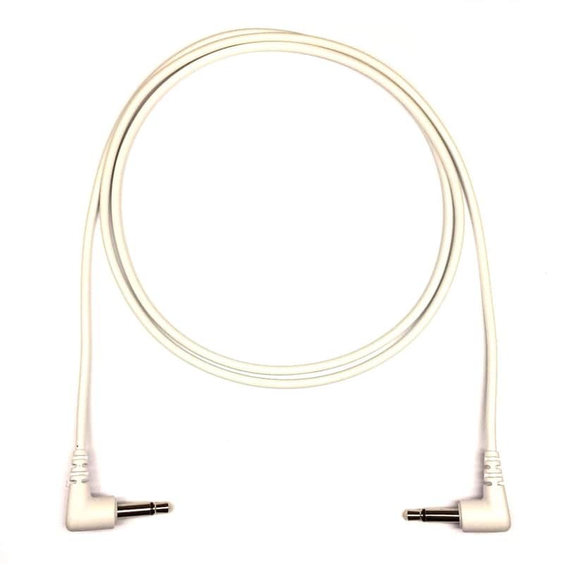 Tendrils Cables Right Angled Eurorack Patch Cable (90cm - White) 6 Pack image 1