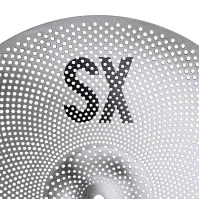 Low Volume 18" Crash Or Ride Cymbal SX Stagg With Mapex B250 Stand image 2