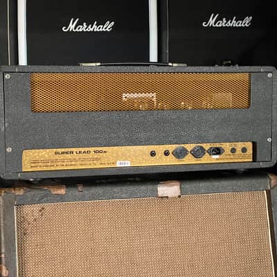 Marshall 1959SLP MK II Reissue - 5881 2-Channel 100-Watt Guitar Amp Head 1993 - Black image 7