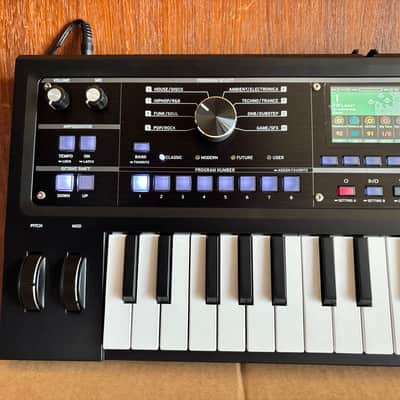 Korg MicroKORG 2 MBK 37-Key Synthesizer/Vocoder limited edition Metallic Black w/ box image 3
