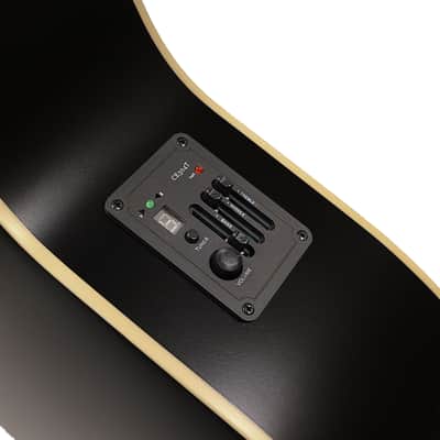 Berkeley ELEMENTARY-EQ-BKS Concert Cutaway Acoustic-Electric Guitar image 5