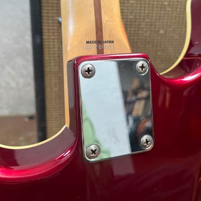 MIJ Fender Stratocaster Aerodyne 2007 Candy Apple Red image 18