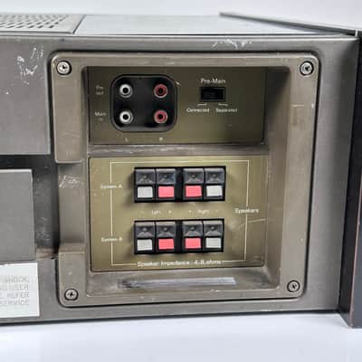 Sansui AU-11000 Integrated Amplifier Vintage Black image 9