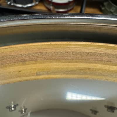 14” x 8” Tama AW458 14-ply Artwood Snare - Piano White image 23