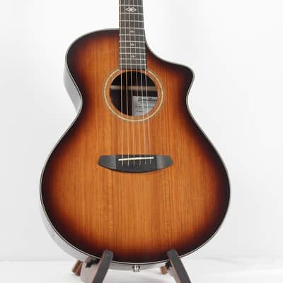 Breedlove Premier Concert CE Edgeburst, Redwood/EI Rosewood image 2