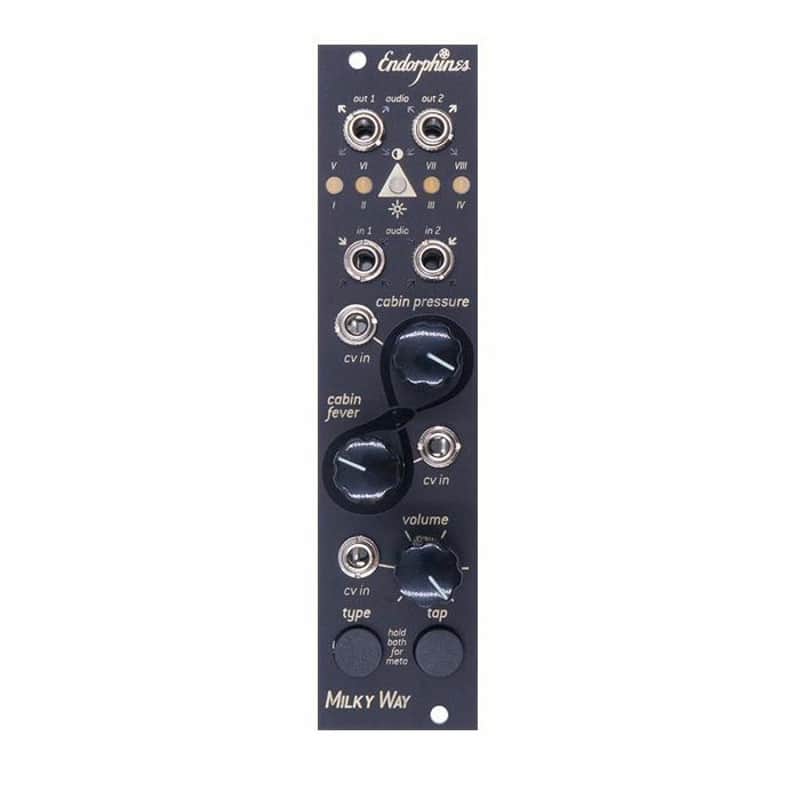 Immagine Endorphin.es Milky Way 16 Algorithm Stereo FX Processor Module (black) - 1