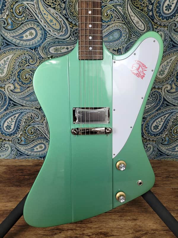 Epiphone 1963 Firebird I Inverness Green Electric Guitar w/ Hard Case image 1