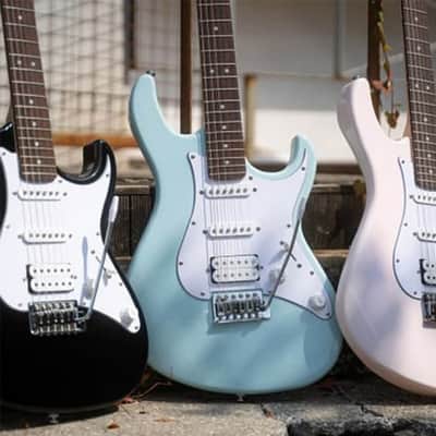 Cort G200SKB G Series 200 Double Cutaway Electric Guitar - Sky Blue°Å¸Å’Å¸ | Premium Tone & Style image 4