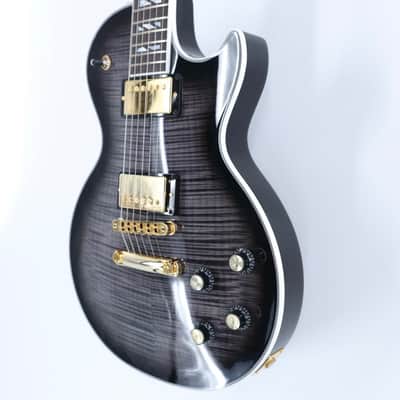 Gibson Les Paul Supreme w/ Hardshell Case - Transparent Ebony Burst image 3
