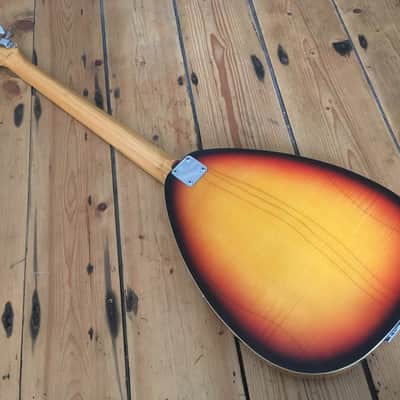 1960s Kawai Teardrop Bass Guitar Rare Japan Teisco image 6