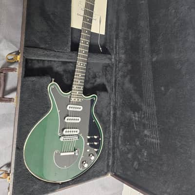 Guild BM01 Brian May Signature Pro 1994 - Green in Original Case image 13