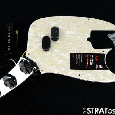 Fender American Performer Mustang Bass LOADED PICKGUARD Yosemite Pearloid image 1