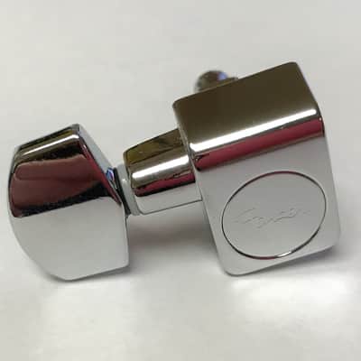 007-3119-000 Fender 2 Pin Mount Chrome Logo Left-Handed Lefty Strat/Tele Strandard Series Tun image 2