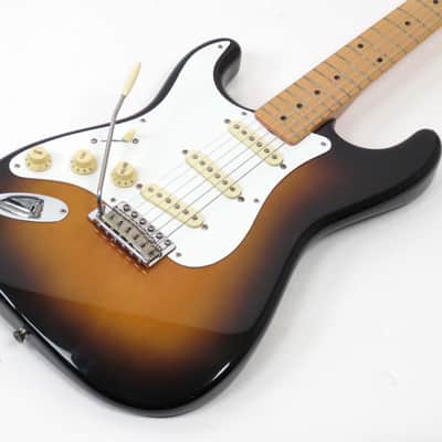 1997 Fender Stratocaster 57 Reissue Left Handed ST-57 CIJ - Sunburst - Lefty Strat image 7