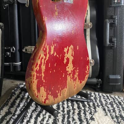 Fender Duo-Sonic Mahogany Body with Rosewood Fretboard 1961 - 1964 - Candy Apple Red image 9