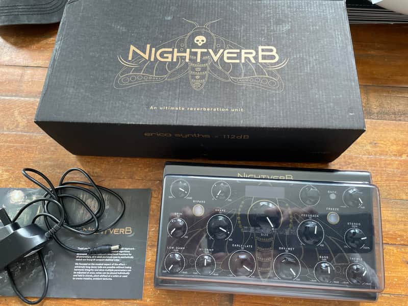 Erica Synths Nightverb - stereo reverb pedal