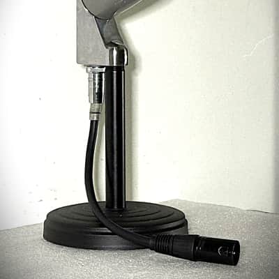 Vintage 1960’s Electro Voice 641 Dynamic Microphone, working, w/cable & stand image 5