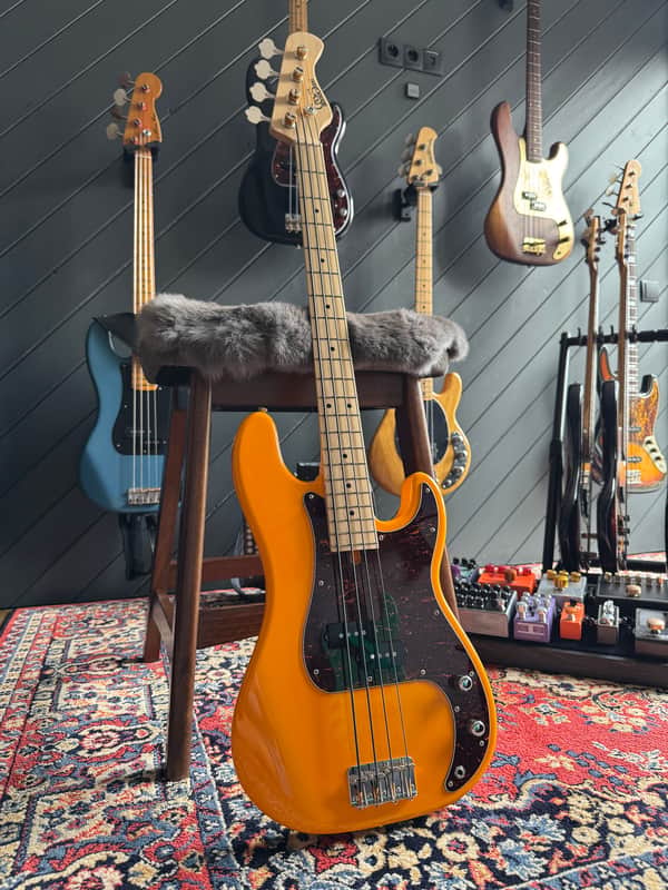 Crews Maniac Sound NPB Custom 2017 MIJ – Capri Orange – Boutique P-Style w/ Case image 1