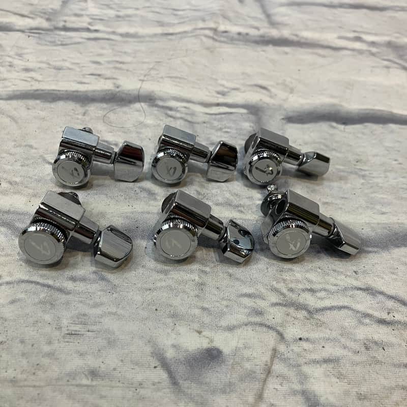 Fender Staggered Locking Tuners 6 In Line image 1