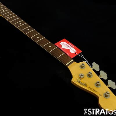 Fender USA Custom Shop '64 Relic Jazz Bass NECK + TUNERS 60s "C" Shape, Rosewood image 2