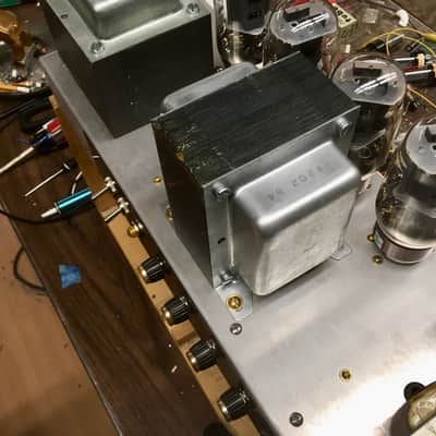 Vogel Instrument Co. JTM45/100 Super 100 Amplifier Hendrix #7026 Clone 2021 Black/Gold image 6