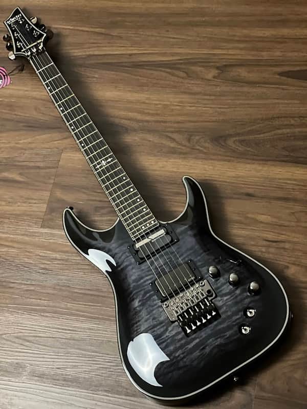 Schecter Hellraiser Hybrid C-1 FR S TBB in Trans Black Burst | Reverb