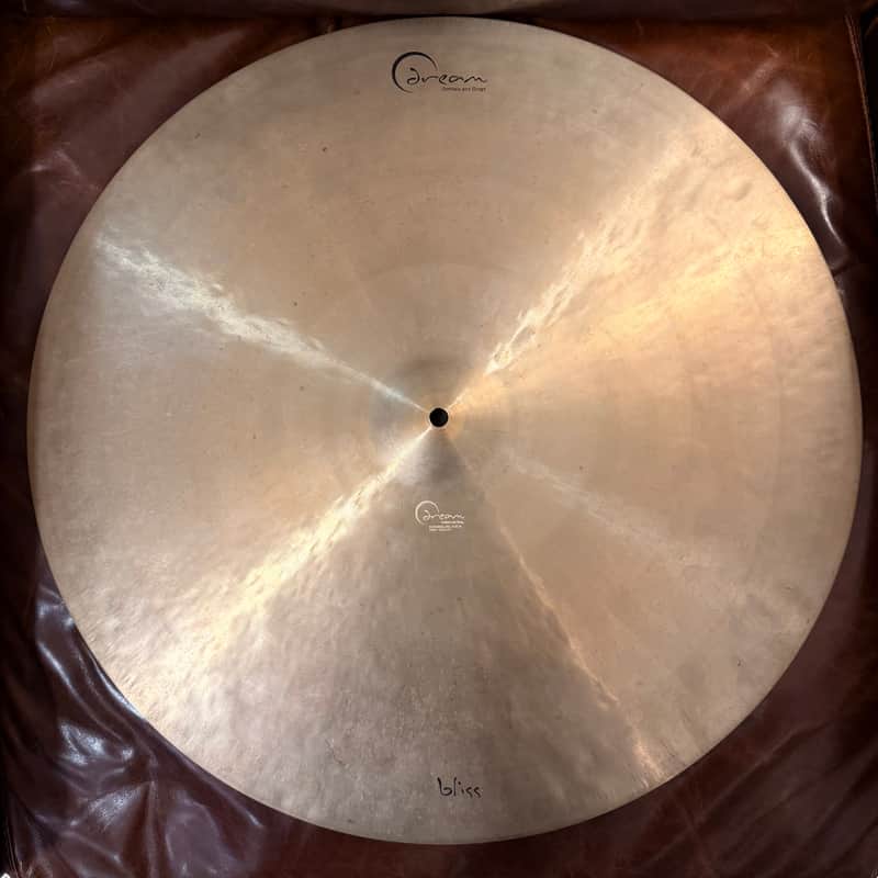 Dream Cymbals 24" Bliss Series Small Bell Flat Ride Cymbal 2005 - Present - Traditional image 1