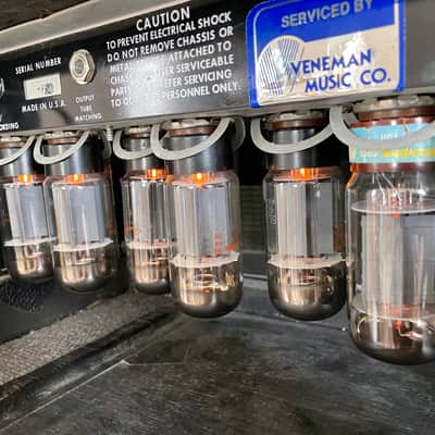 Fender Studio Bass Amp Six 6L6 Vintage Tube Head for Guitar / Bass Bassman Showman Super Twin killer image 10