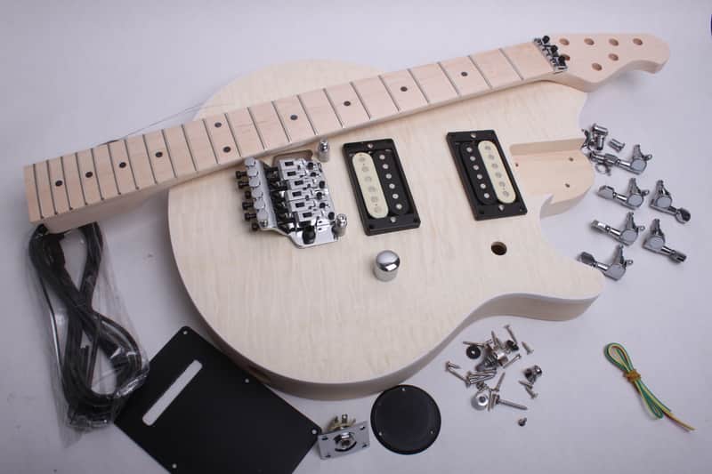 BYOGuitar EVH Style Electric Guitar Kit Unfinished image 1