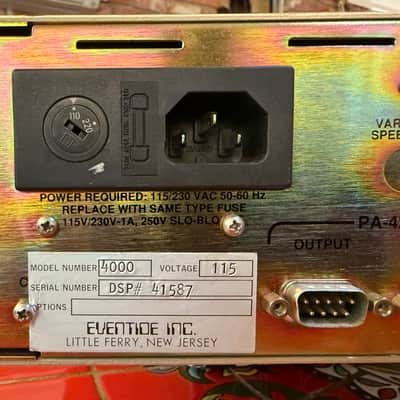 Eventide DSP4000 Ultra Harmonizer 1990s Upgraded ROMs Loaded image 8