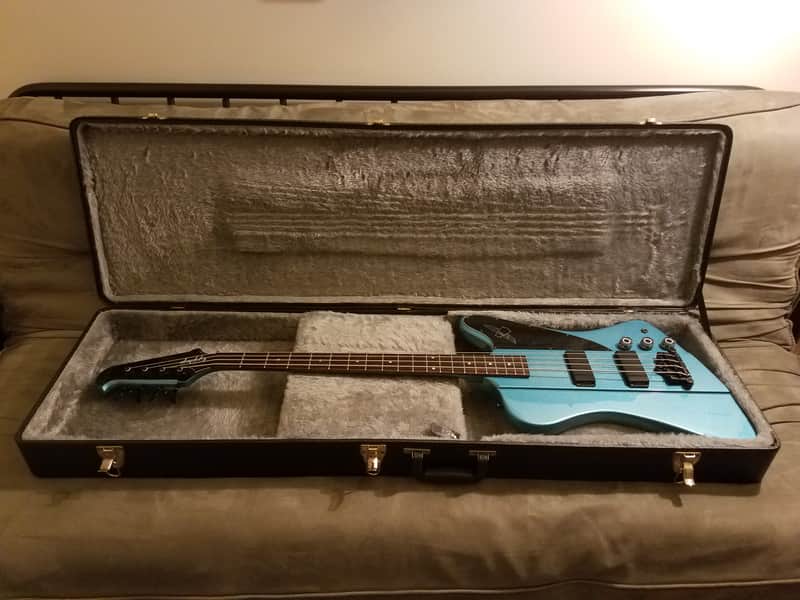 2007 Epiphone Limited Edition Custom Shop Thunderbird Pelham Blue image 1