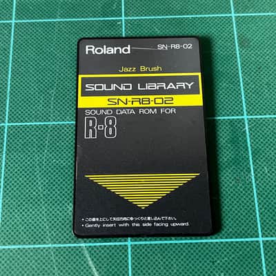 Roland SN-R8-02 Jazz Brush ROM CARD for ROLAND R8 R-8 MKⅡ image 1
