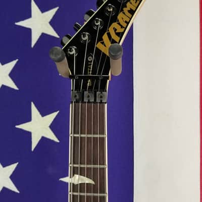 1989 Kramer Baretta - Barb Wire Knapp Graphic - 100% Original - With Case image 6
