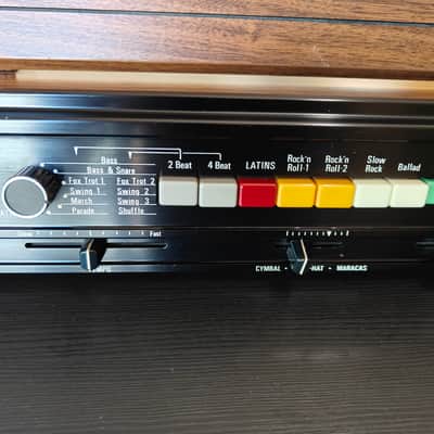 Ace Tone FR-8L Rhythm Ace 1960s - Black / Wood image 3