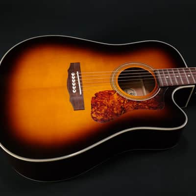 MINT Guild D-140CE ATB - 100 All Solid Dreadnought - Antique Burst Gloss 465 image 1