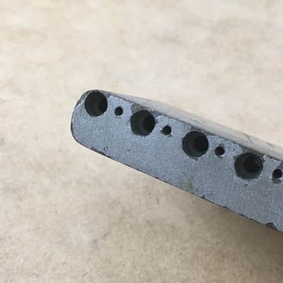 Vintage Fender Lefty Tremolo Fender Strat Block Natural Heavy Relic 56mm 2 3/16” image 15