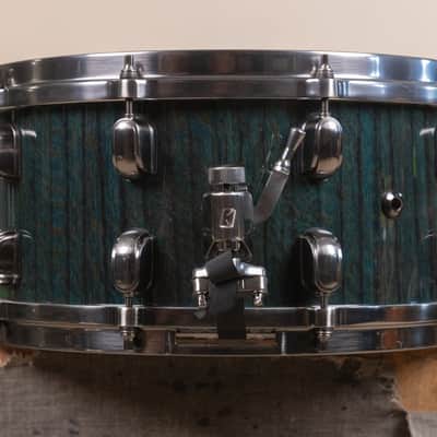 Tama Starclassic 6.5x14 Performer B/B Midnight Blue Tigerwood Snare Drum image 4
