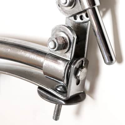 Gretsch Rail Consolette Mount, 8" Long Spade Arm, Diamond Plate Tom Mount, No Slippage - 1960s / INSPECTED & TESTED image 10