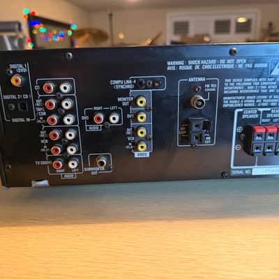 JVC RX-5020V A/V Control Receiver Dolby Dts Am Fm Radio Black 100 WPC Beast 🔥 image 9