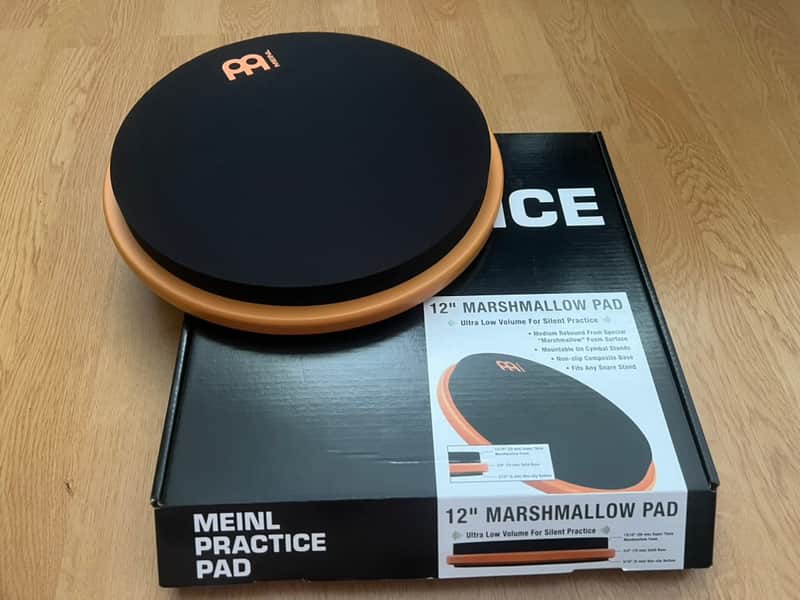 Meinl Marshmallow 12" Orange Practice Pad image 1