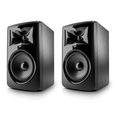 JBL 308P MkII 2-Way 8" Active Nearfield Studio Monitors (Pair) image 1
