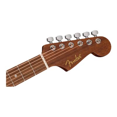 Fender California Standard Redondo Mini with Bag and Sapele Top (Natural Sapele) image 5
