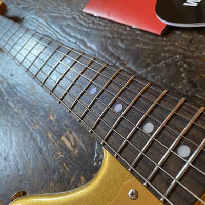 Fender Japan FSR Traditional '60s Jazzmaster Mystic Aztec Gold with Matching Headstock 2024 image 15