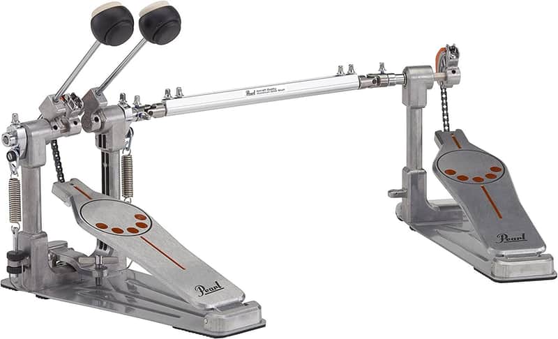 Pearl Longboard Double Bass Drum Pedal - Chrome (P932L) image 1
