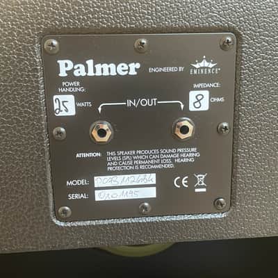 Palmer Gitarrenbox 1x12 Celestion G12 M Greenback 8 Ohm 25 Watt image 3