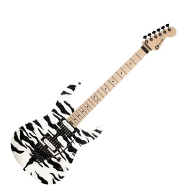Charvel Satchel Signature Pro-Mod DK22 HH FR M - Satin White Bengal image 3